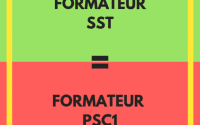 Les formateurs SST sont des formateur PSC1 !!